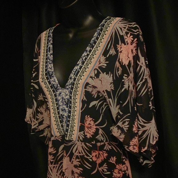 Flower long dress flower design - Picture 4 of 11